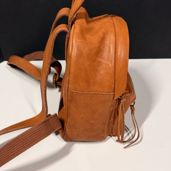NWT Madewell The Lorimer Mini Backpack – Saddle